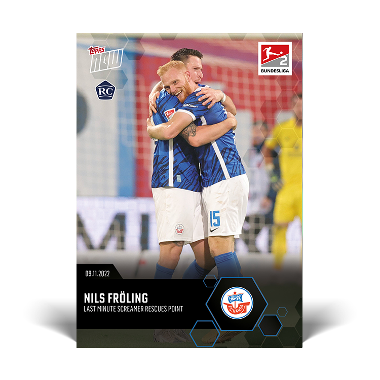 Last minute Screamer rescues point - Bundesliga Topps NOW® Card #93 - PR: 131