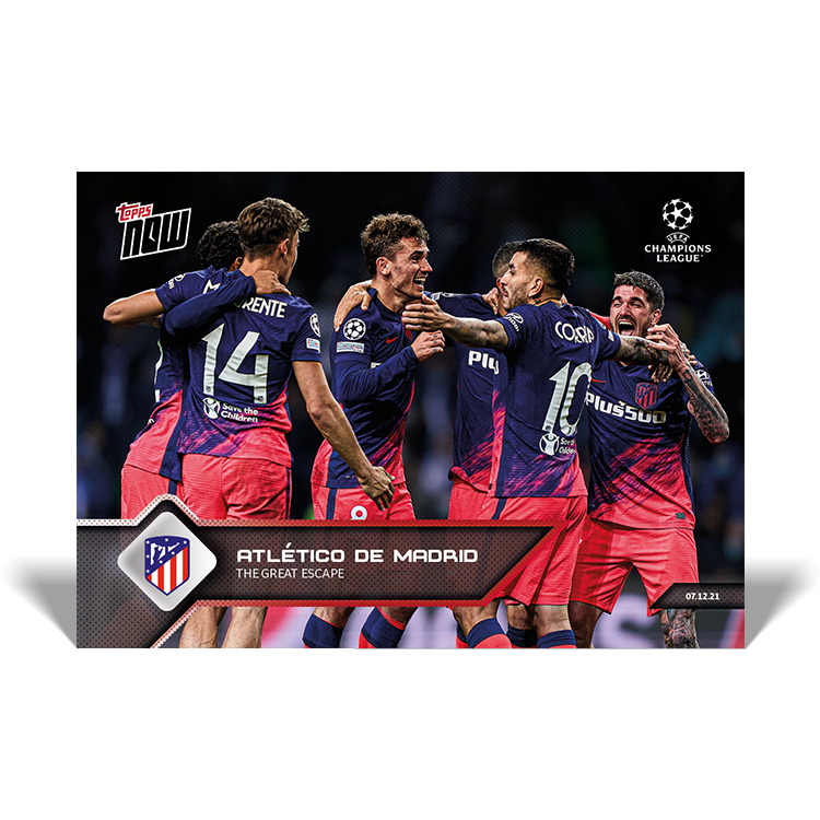The Great Escape - UCL Topps NOW® Card #94 - PR: 189