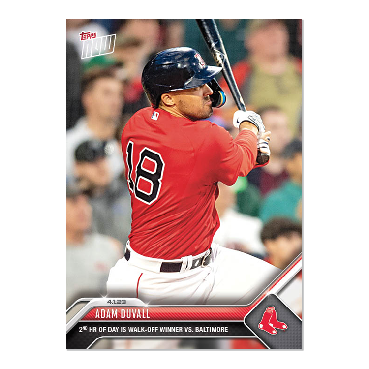 Adam Duvall  - 2023 MLB Topps NOW® Card 24 - PR: 570