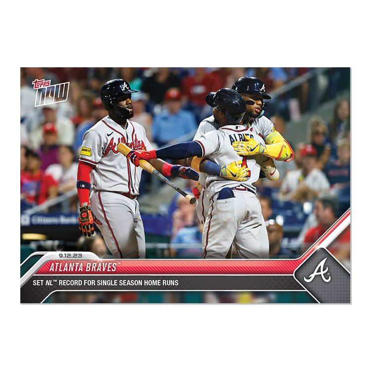 Atlanta Braves  - 2023 MLB Topps NOW® Card 863 - PR: 868