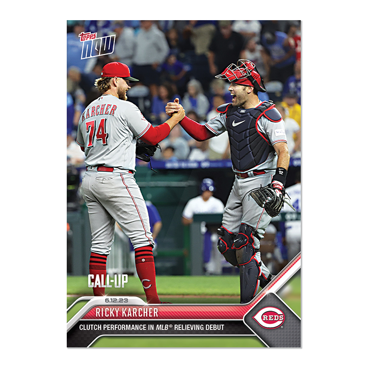 Ricky Karcher  - 2023 MLB Topps NOW® Card 435 - PR: 666