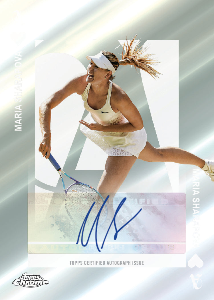 2025 Topps Chrome® Tennis - Hobby Box - Sealed Case