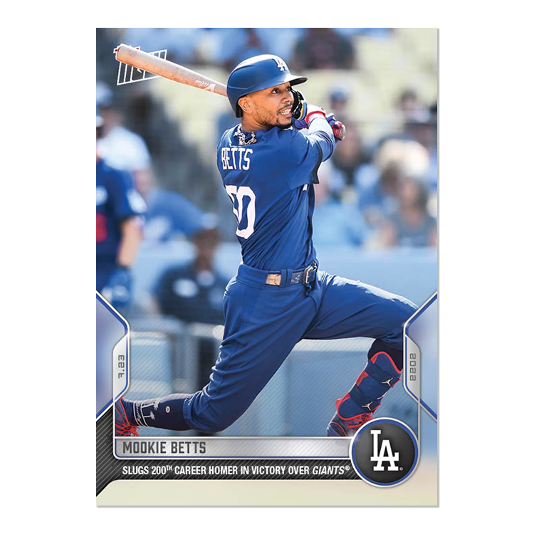 Mookie Betts  - 2022 MLB Topps NOW® Card 585 - PR: 497