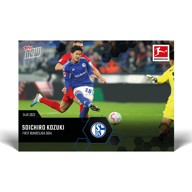 First Bundesliga Goal - Bundesliga Topps NOW® Card #110 - PR: 213