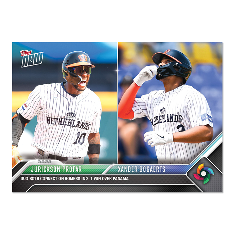 5-Card Bundle - 2023 World Baseball Classic Topps NOW® Cards: WBC3-WBC7