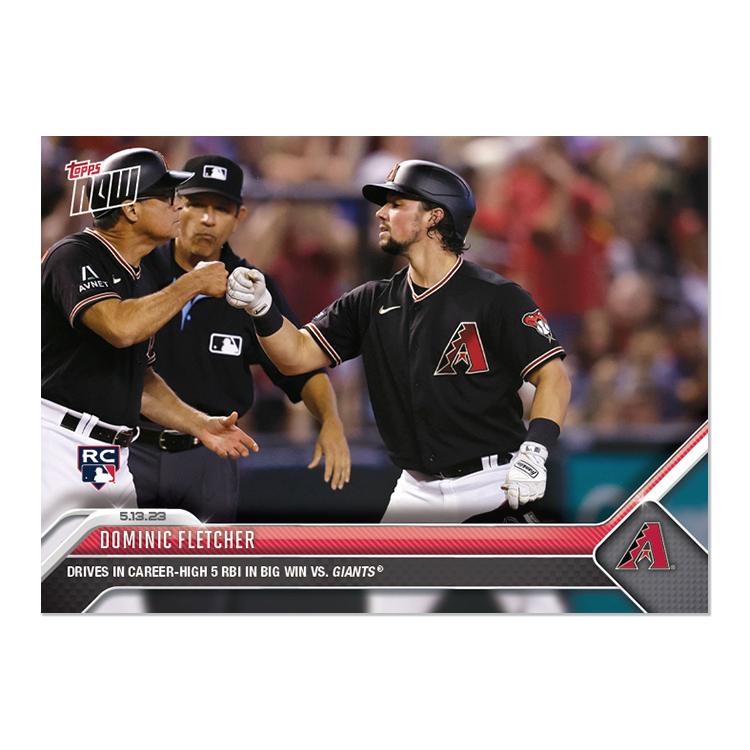 Dominic Fletcher  - 2023 MLB Topps NOW® Card 287 - PR: 678