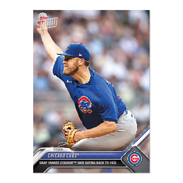 Chicago Cubs  - 2023 MLB Topps NOW® Card 536 - PR: 425