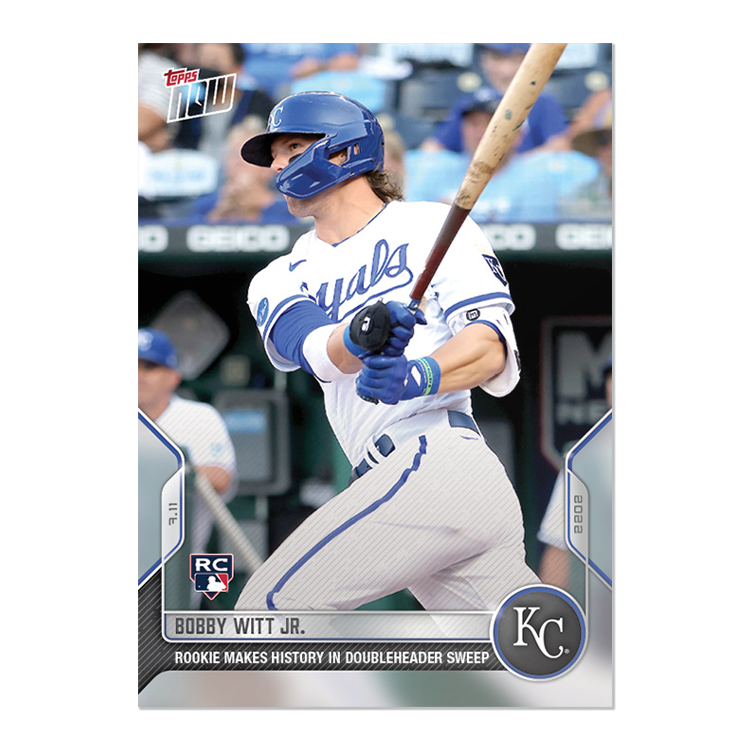 Bobby Witt Jr.  - 2022 MLB Topps NOW® Card 510 - PR:3210