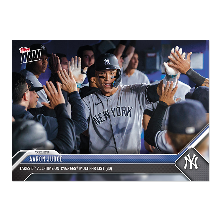 Aaron Judge  - 2023 MLB Topps NOW® Card 295 - PR: 1605