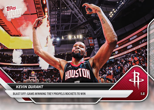 Kevin Durant - 2025-26 NBA Topps NOW® - Card 115