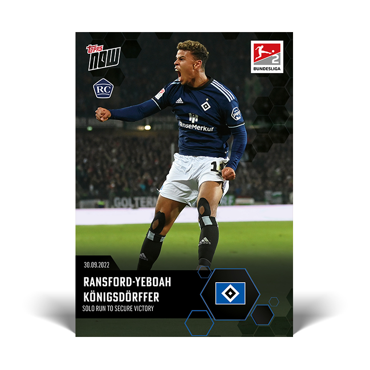 Solo run to secure victory - Bundesliga Topps NOW® Card #48 - PR: 774