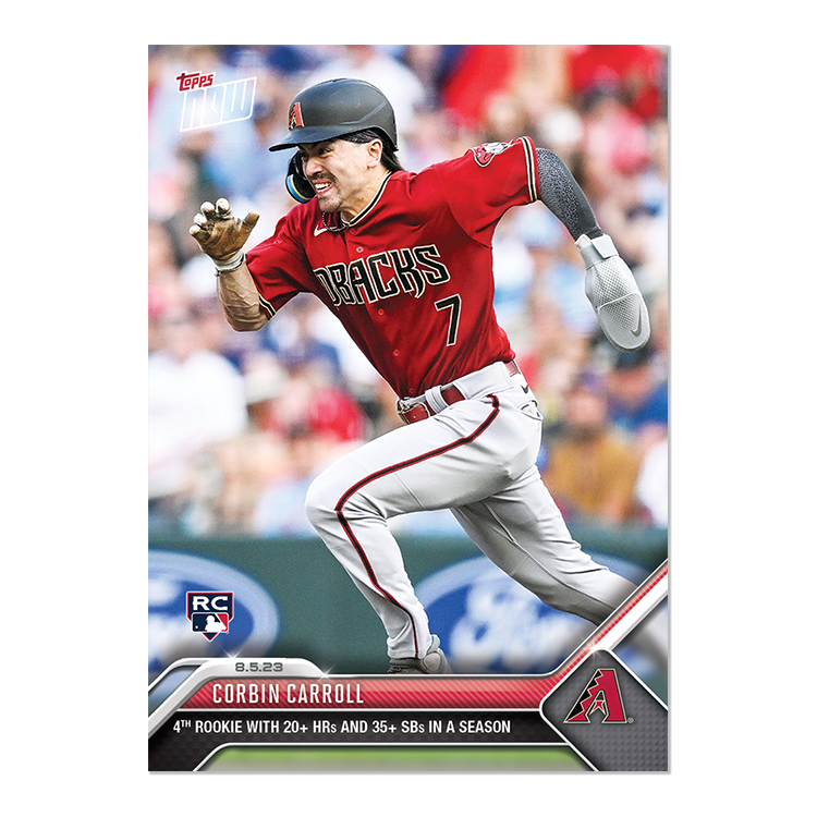 Corbin Carroll  - 2023 MLB Topps NOW® Card 657 - PR: 2650