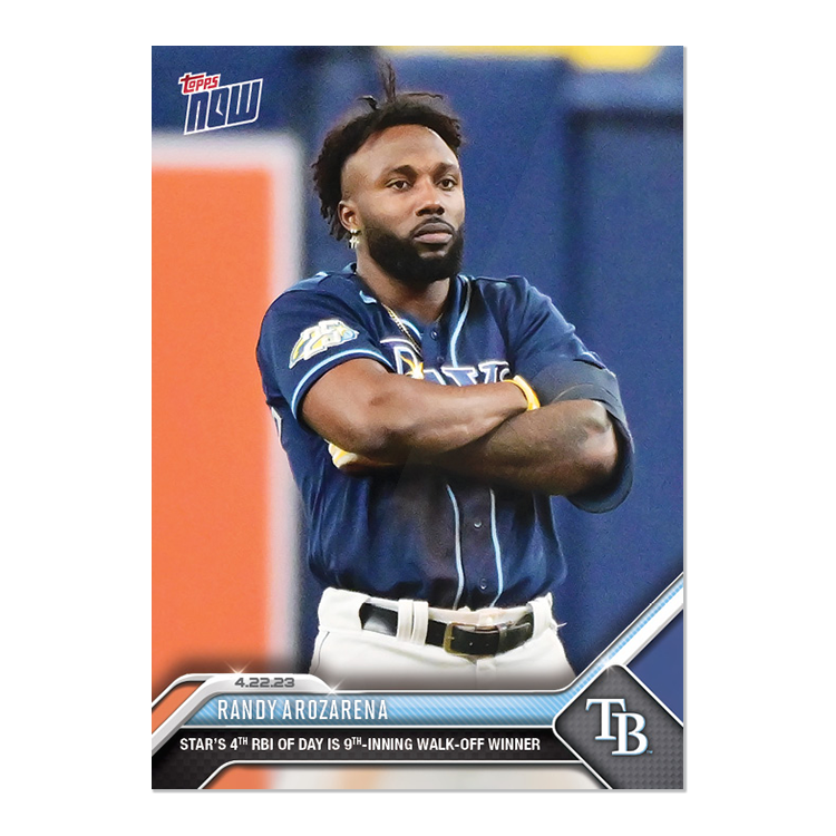 Randy Arozarena  - 2023 MLB Topps NOW® Card 169 - PR: 451