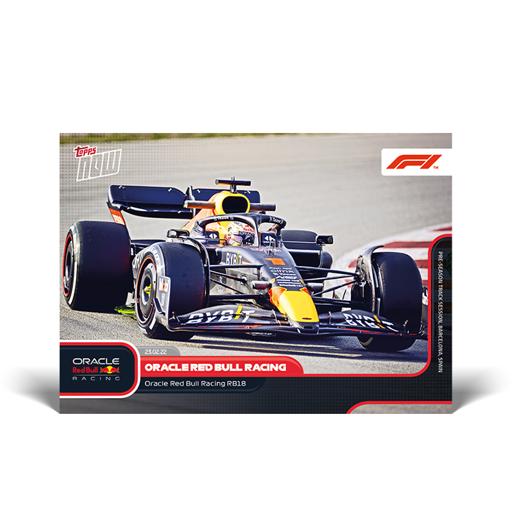 Road to...2022 -  Red Bull Racing RB18 - F1 Topps NOW® Card #P02 - PR: 1310