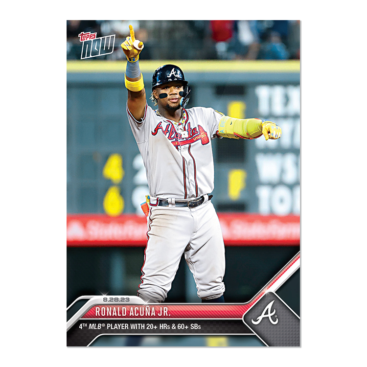 Ronald Acuña Jr.  - 2023 MLB Topps NOW® Card 778 - PR: 1541
