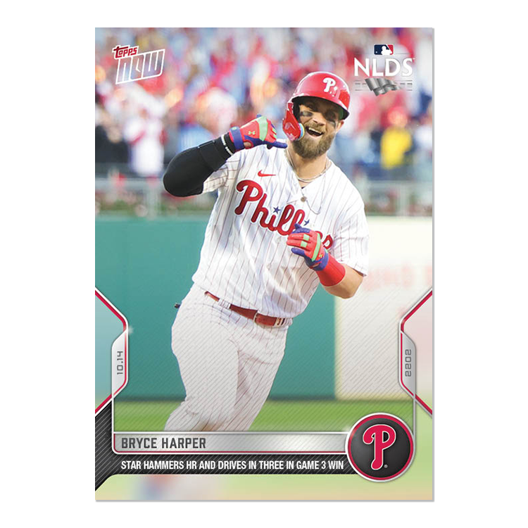 Bryce Harper  - 2022 MLB Topps NOW® Card 1074 - PR: 833