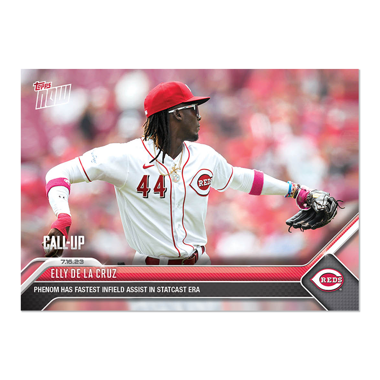 Elly De La Cruz  - 2023 MLB Topps NOW® Card 575 - PR: 8230