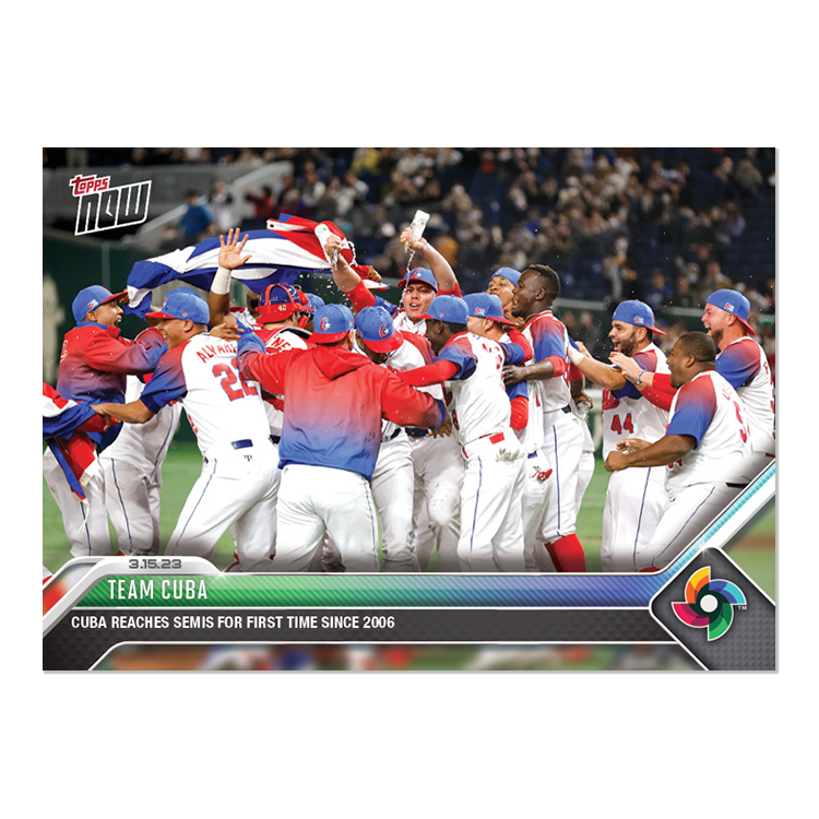 Team Cuba  - 2023 World Baseball Classic Topps NOW® Card 48 - PR: 374