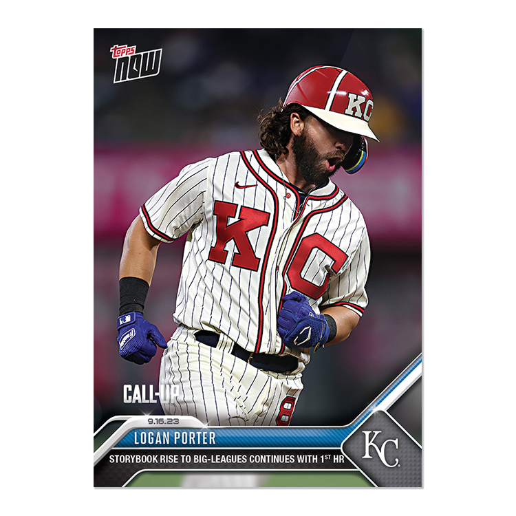 Logan Porter  - 2023 MLB Topps NOW® Card 878 - PR: 662