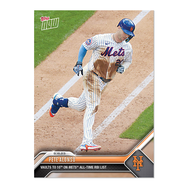 Pete Alonso  - 2023 MLB Topps NOW® Card 713  PR: 542