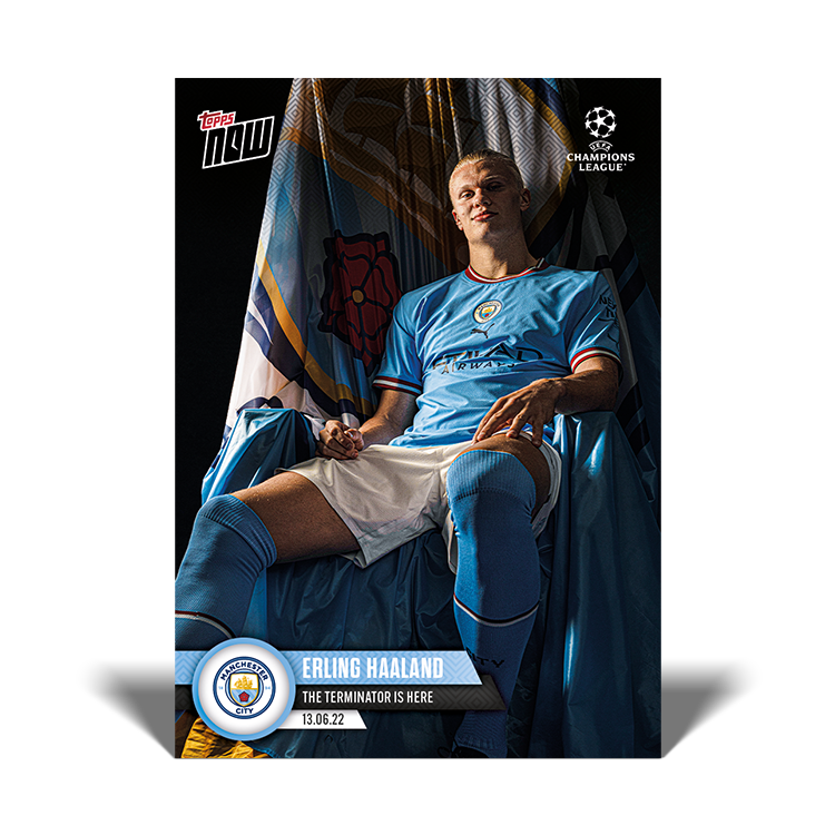 The Terminator is here   - UCL Topps NOW® Card #PS02 - PR: 3755