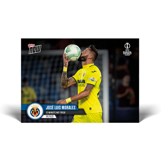 12-Minute Hat-Trick - EL Topps NOW® Card #13 - PR: 99