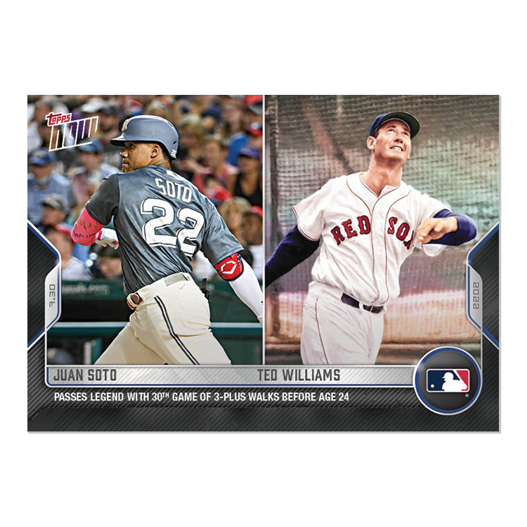 5 - Card Bundle - 2022 MLB Topps NOW® Cards: 616-620