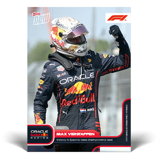 Victory in Spain to take championship lead - F1 Topps NOW® Card #20 - PR: 1961