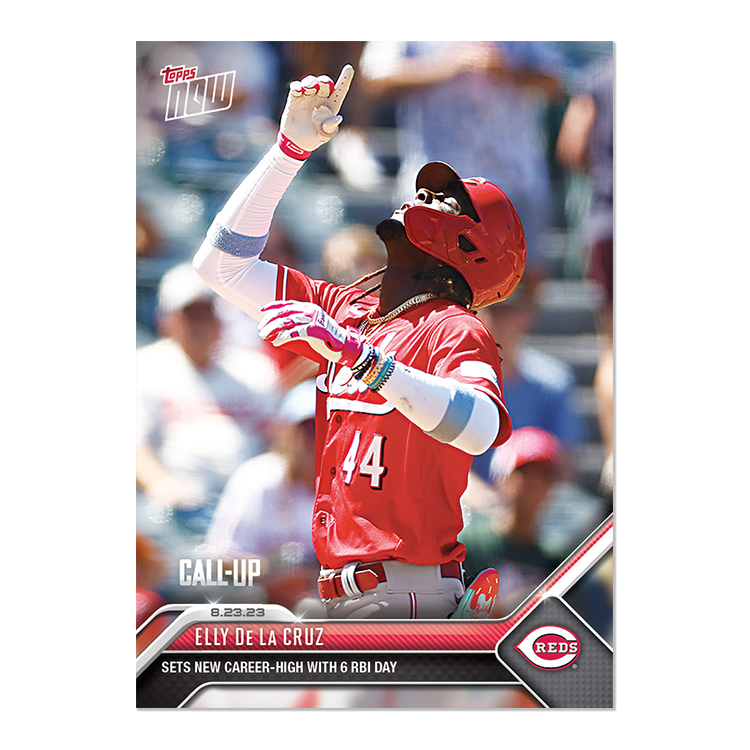 Elly De La Cruz  - 2023 MLB Topps NOW® Card 749 - PR: 5264