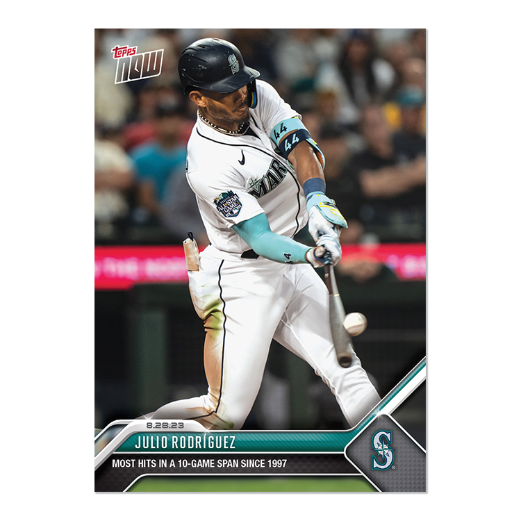 Julio Rodríguez  - 2023 MLB Topps NOW® Card 777 - PR: 1378