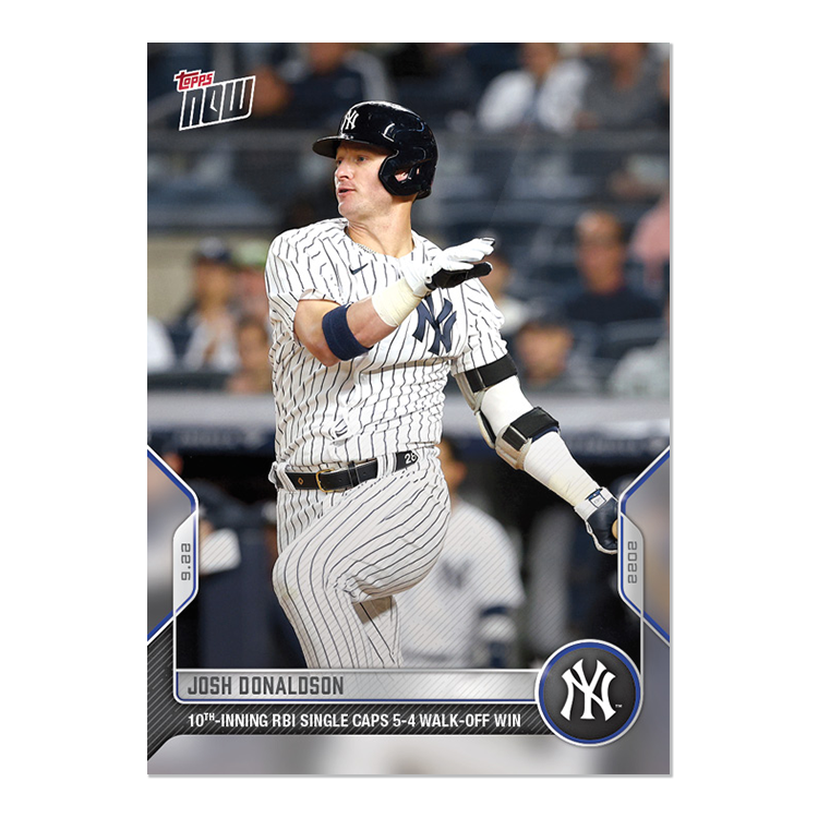 Josh Donaldson  - 2022 MLB Topps NOW® Card 942 - PR: 316
