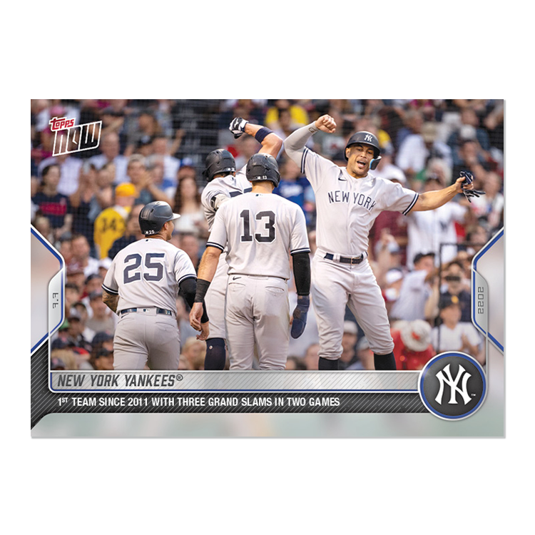 New York Yankees  - 2022 MLB Topps NOW® Card 486 - PR:370
