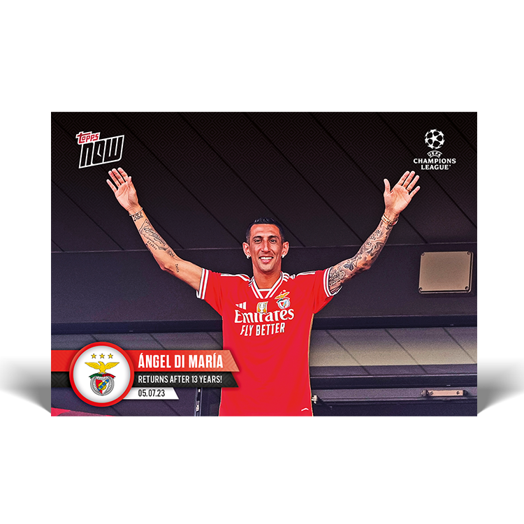 Returns after 13 years! - UCL Topps NOW® Card #130