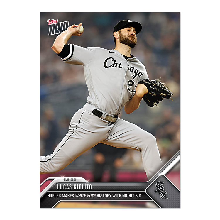 Lucas Giolito  - 2023 MLB Topps NOW® Card 397 - PR: 252