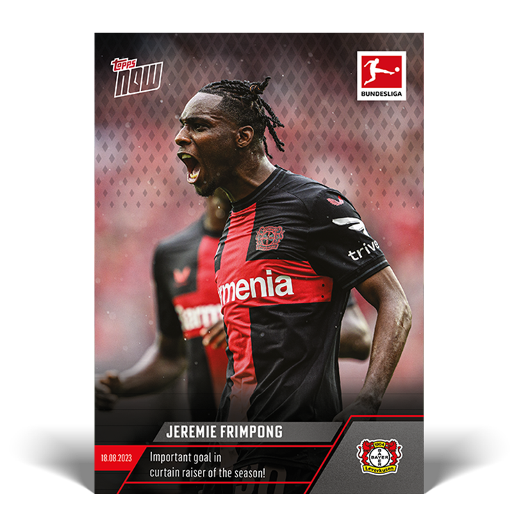8 Cards Bundle - Bundesliga Topps NOW® #3-10