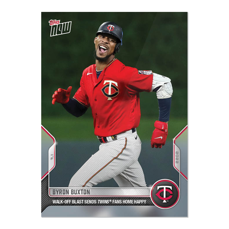 Byron Buxton  - 2022 MLB Topps NOW® Card 448 - PR: 305