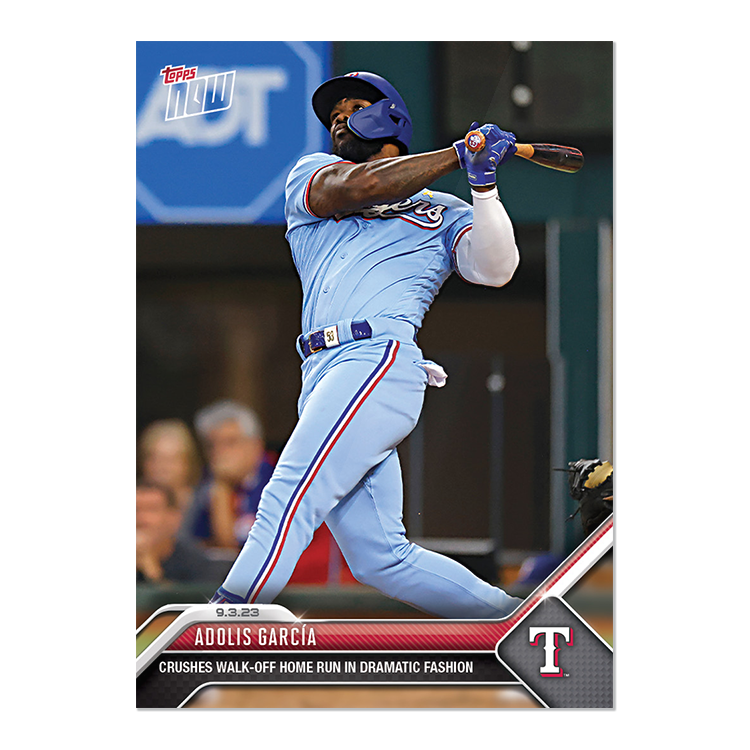 Adolis García  - 2023 MLB Topps NOW® Card 810 - PR: 365