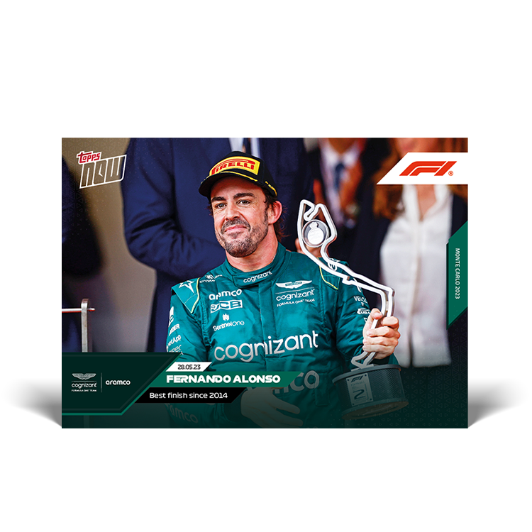 Best finish since 2014 - F1 Topps NOW® Card #16 - PR: 841