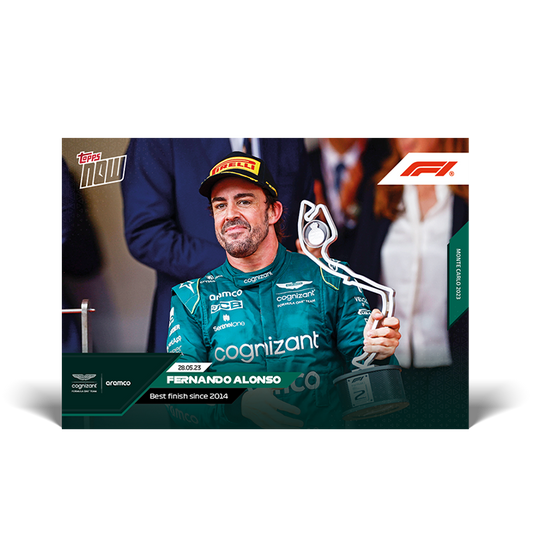 Best finish since 2014 - F1 Topps NOW® Card #16 - PR: 841