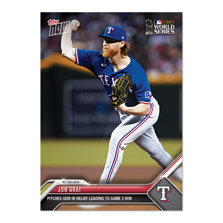 Jon Gray  - 2023 MLB Topps NOW® Card 1064 - PR: 527
