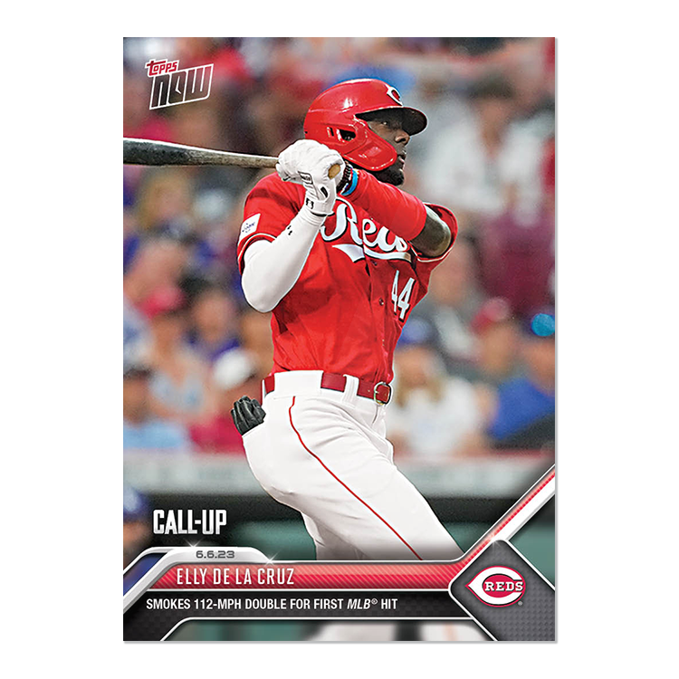 Elly De La Cruz  - 2023 MLB Topps NOW® Card 392 - PR: 25773