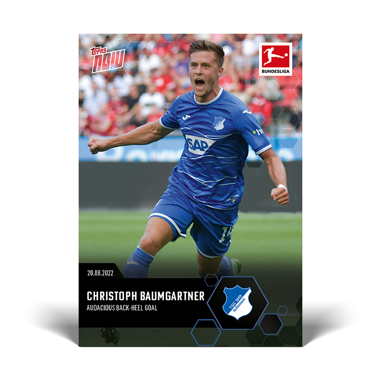 Audacious back-heel goal - Bundesliga Topps NOW® Card #22 - PR: 101