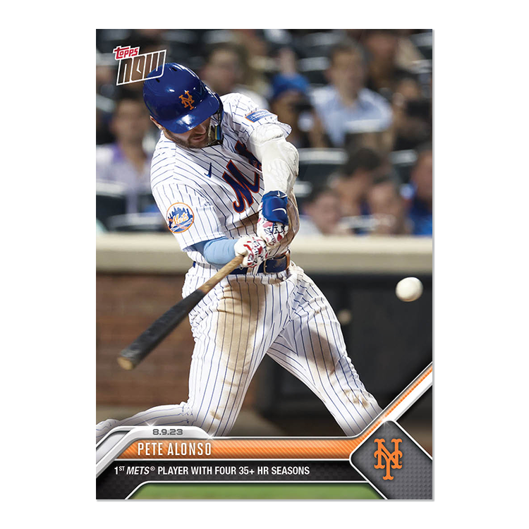 Pete Alonso  - 2023 MLB Topps NOW® Card 682 - PR: 846
