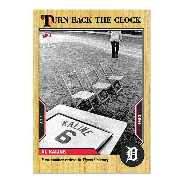 Al Kaline  - 2022 MLB Topps NOW® Turn Back The Clock - Card 140 - PR: 403