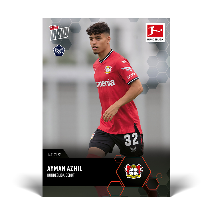 Bundesliga debut - Bundesliga Topps NOW® Card #96 - PR: 158
