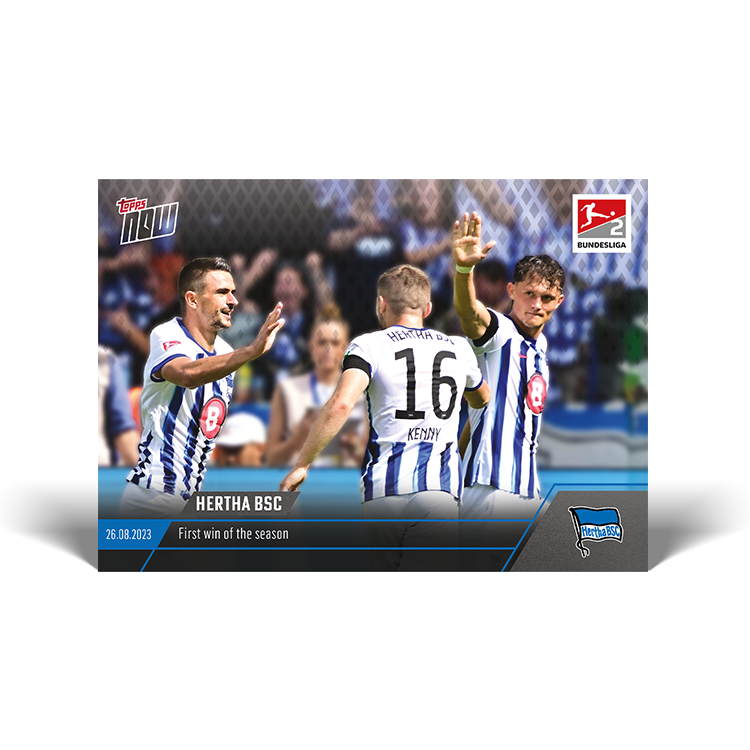 First win of the season - Bundesliga Topps NOW® Card #12 - PR: 125