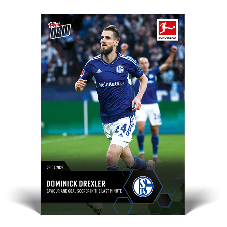 Saviour and Goal Scorer in the last minute- Bundesliga Topps NOW® Card #191 - PR: 151