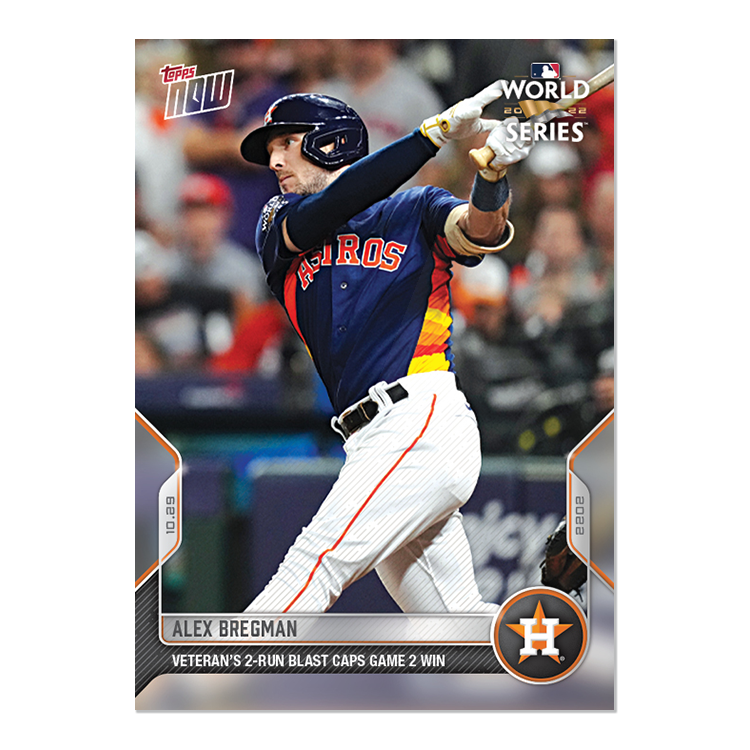 Alex Bregman  - 2022 MLB Topps NOW® Card 1139 - PR: 568