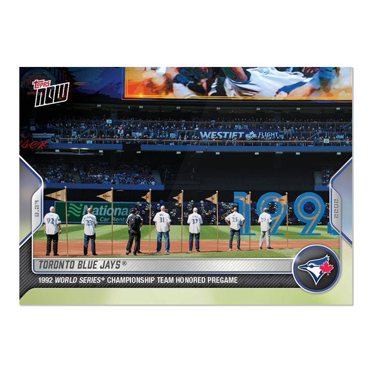 Toronto Blue Jays  - 2022 MLB Topps NOW® Card 787 - PR: 346