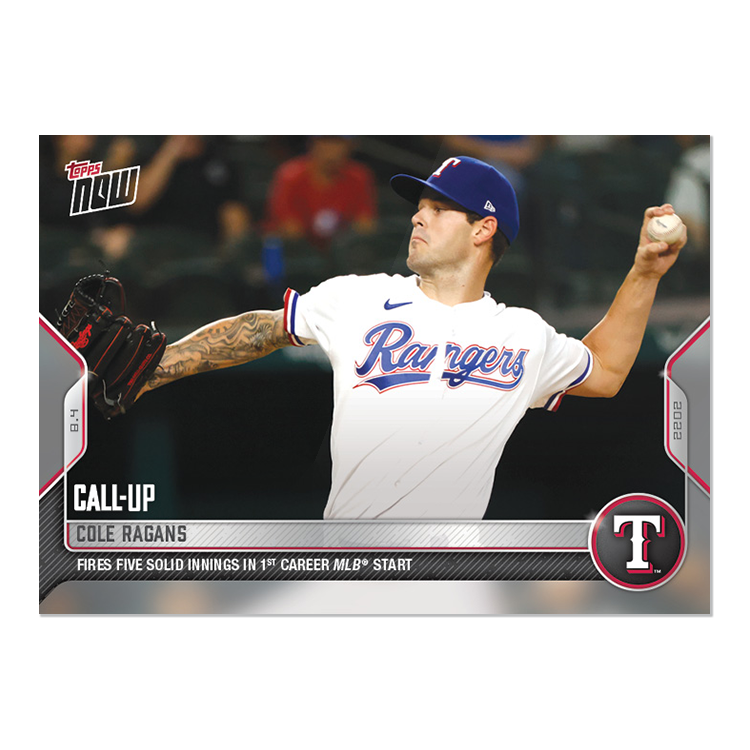 4 - Card Bundle - 2022 MLB Topps NOW® Cards: 654-657